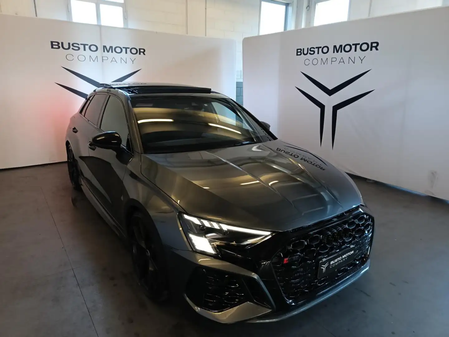 Audi RS3 2.5 TFSI quattro S tronic TETTO PANO RED PACK RS Gris - 1