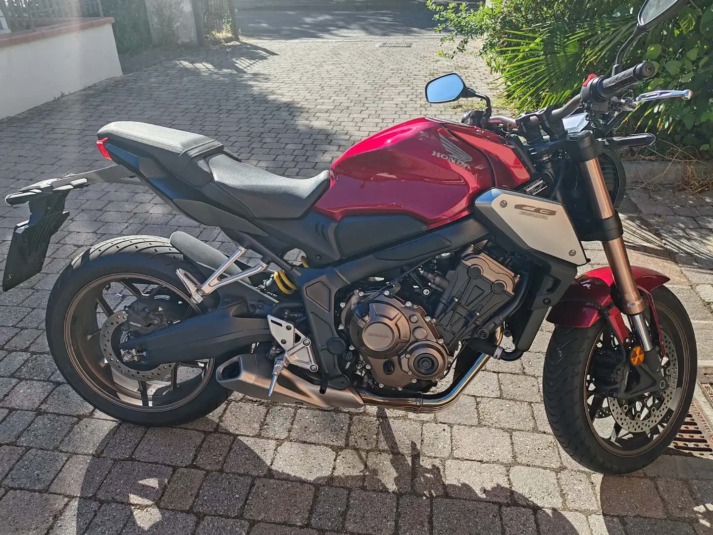Honda CB 650 CB650 R del 2021 Rosso - 1