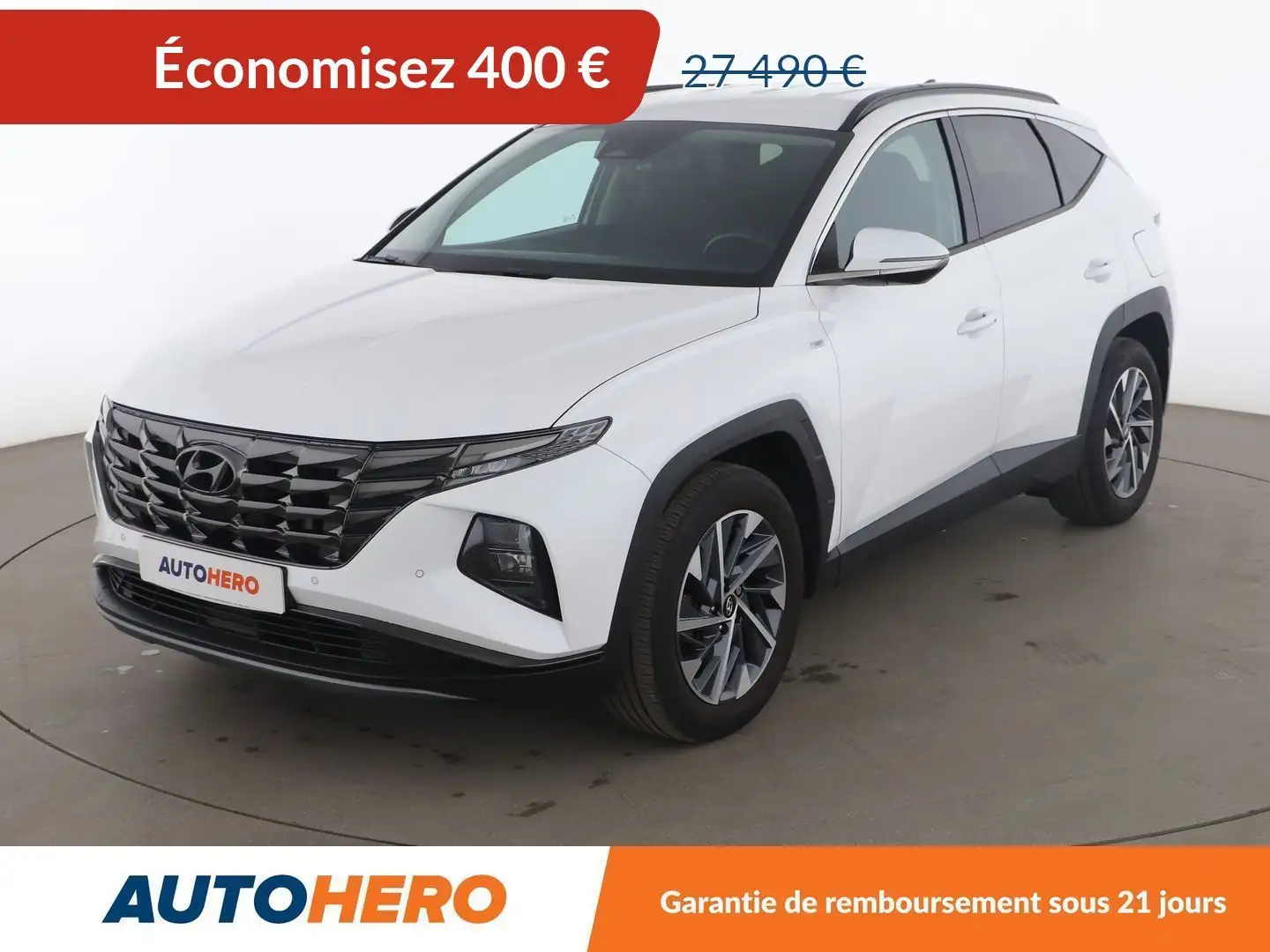 Hyundai TUCSON 1.6 T-GDi Hybrid 48V Creative DCT-7 Blanc - 1