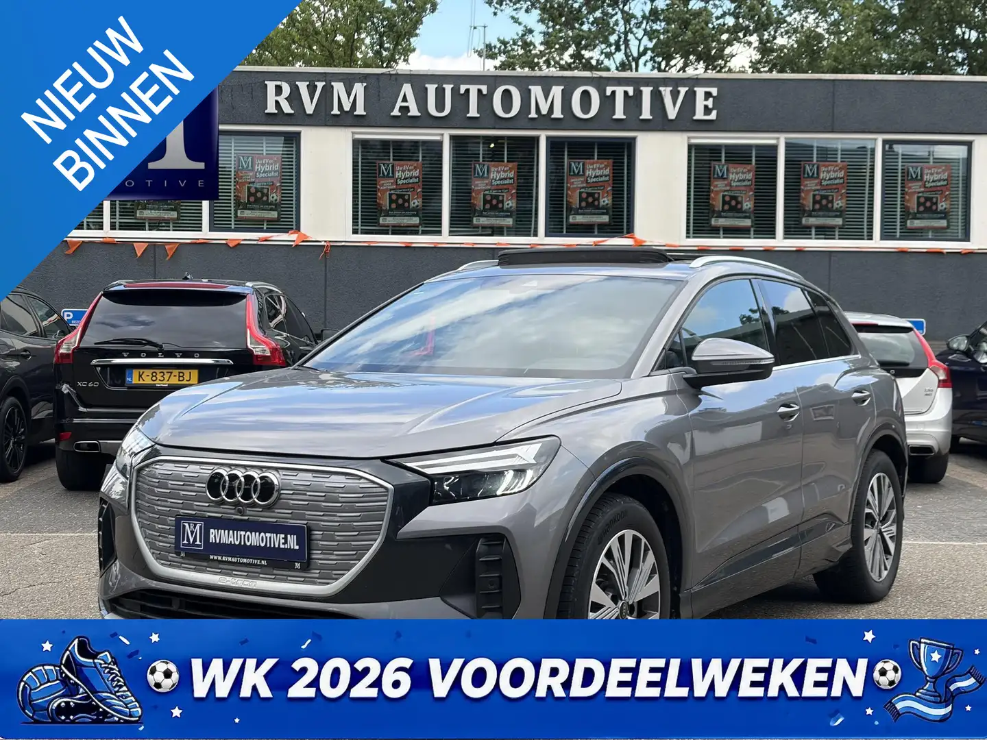 Audi Sonstige Q4 45 Edition 82 kWh VAN: 40.900,- VOOR: 38.877,- Grau - 1