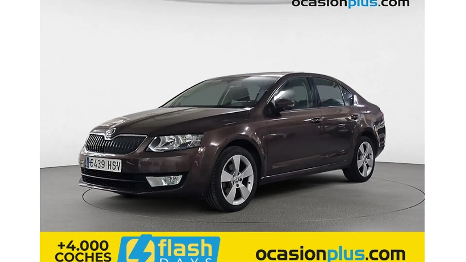 Skoda Octavia 2.0TDI CR Elegance Marrón - 1