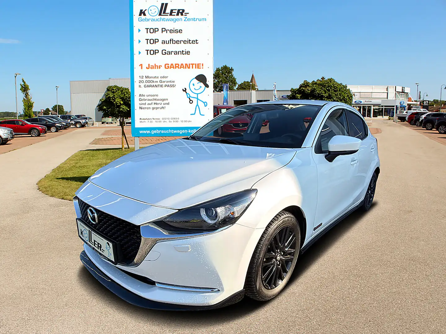 Mazda 2 Mazda2 G90 Revolution Weiß - 1