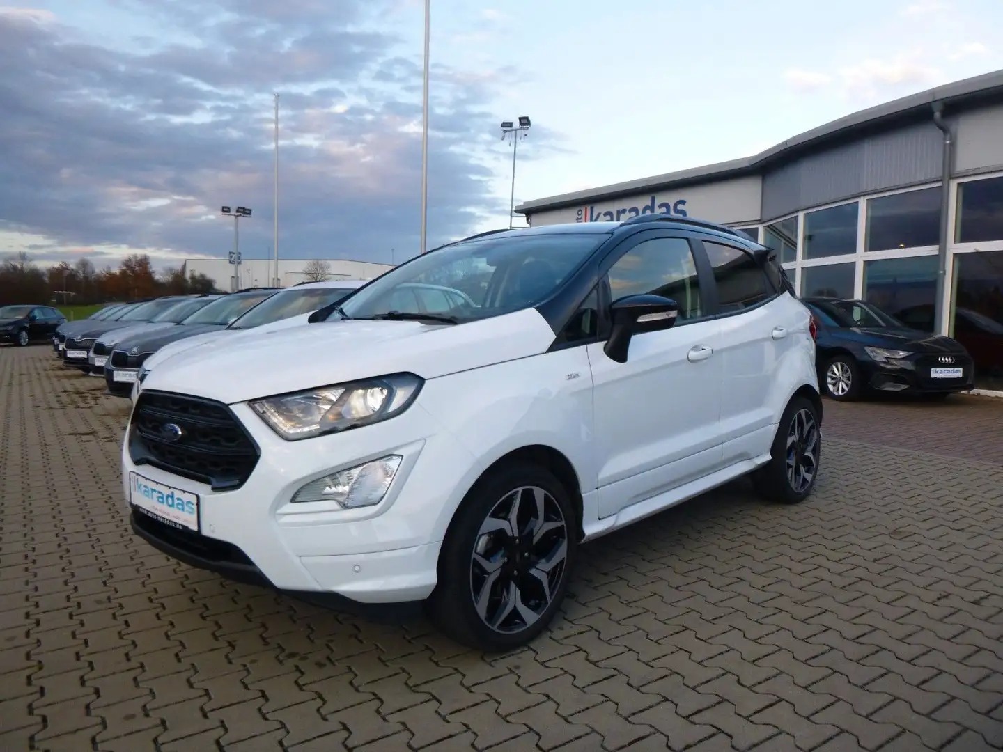 Ford EcoSport ST-Line AHK/Navi/Bi-XEN/SHD/SHZ/PDC Weiß - 1