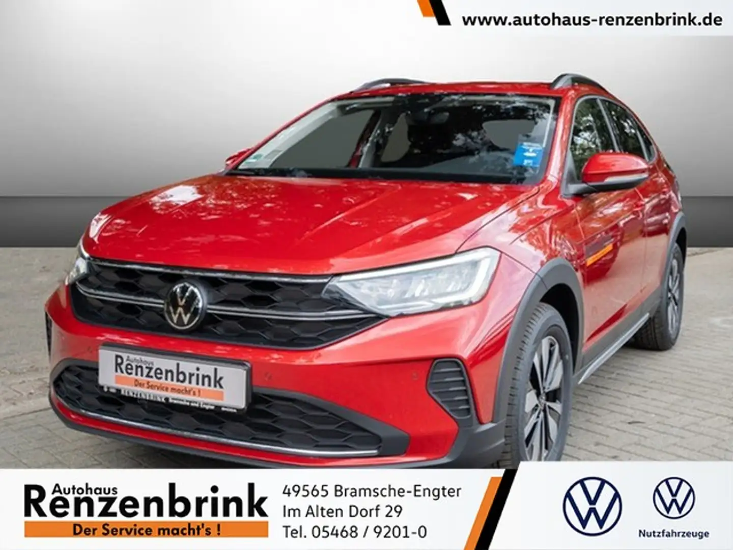Volkswagen Taigo Move TSI DSG Navi Kamera AHK IQ.Drive-Paket Rot - 1