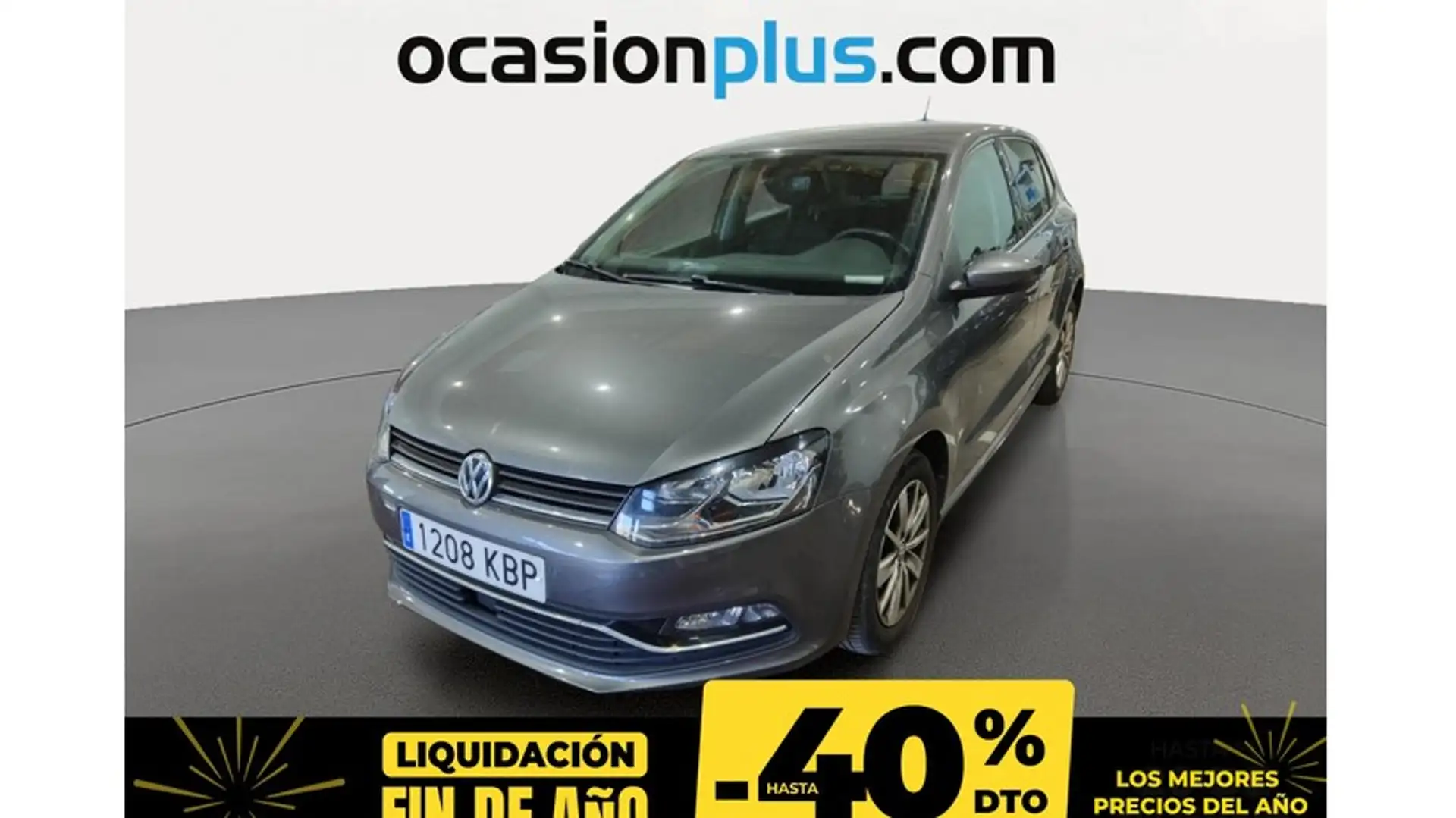 Volkswagen Polo 1.4 TDI BMT Sport 66kW Gris - 1