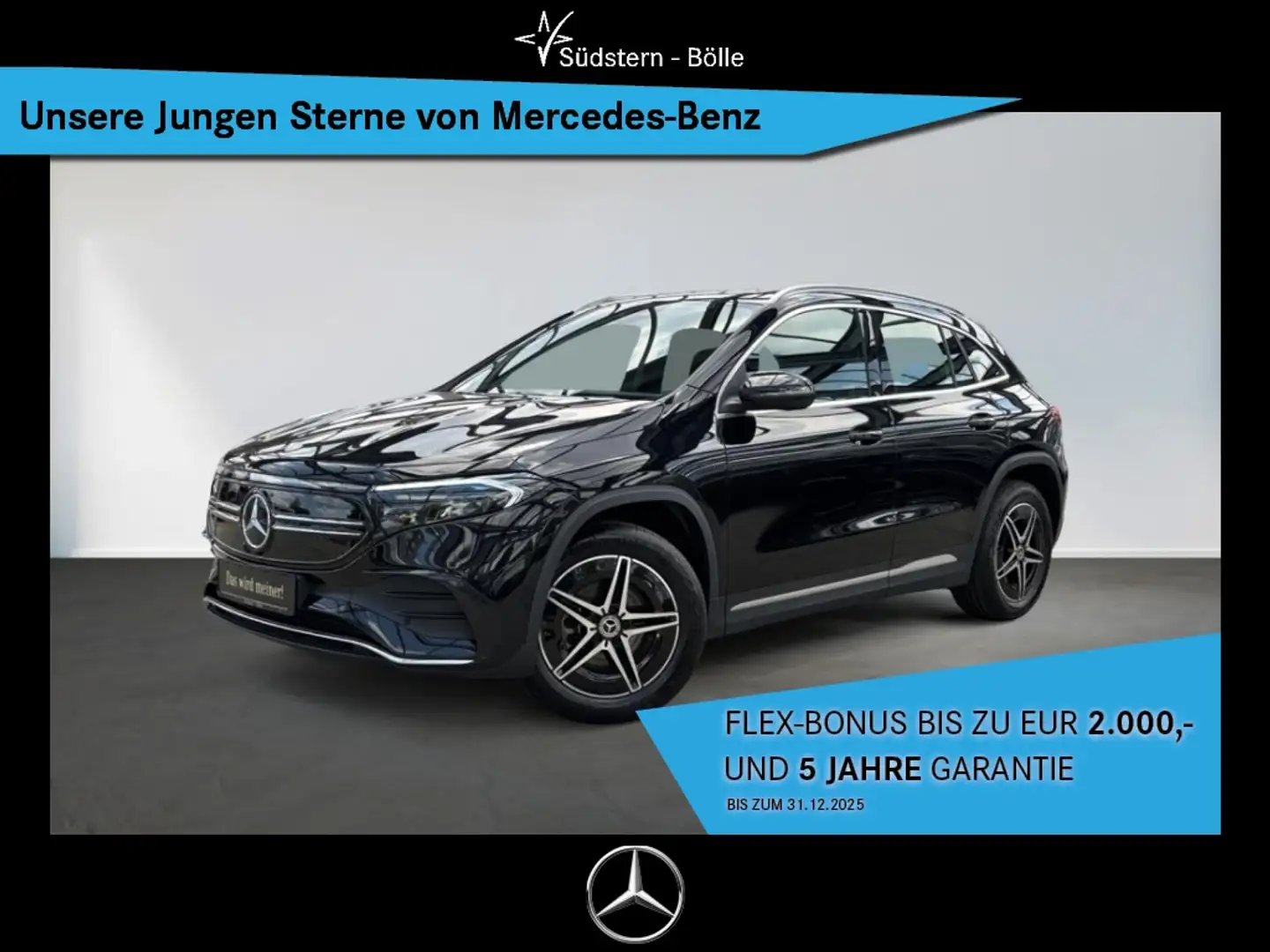 Mercedes-Benz EQA 250 AMG+KAMERA+MBUX+NAVI+LED+AMBIENTE+SHZ Noir - 1