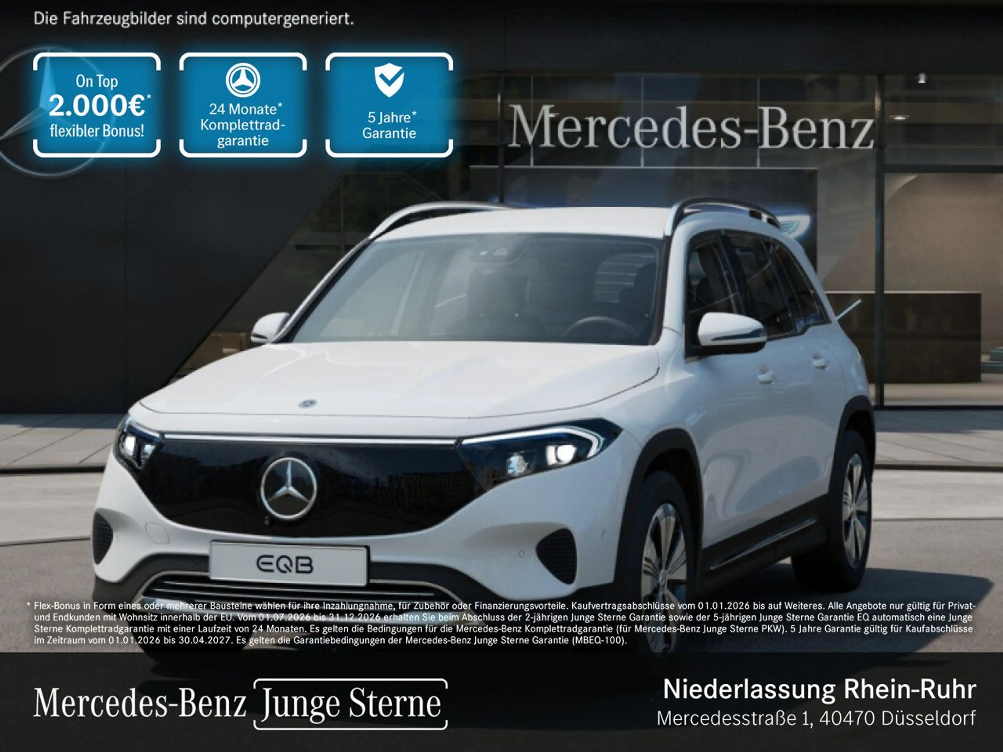 Mercedes-Benz EQB 250 PROG+ADVANCED+360+SPUR
