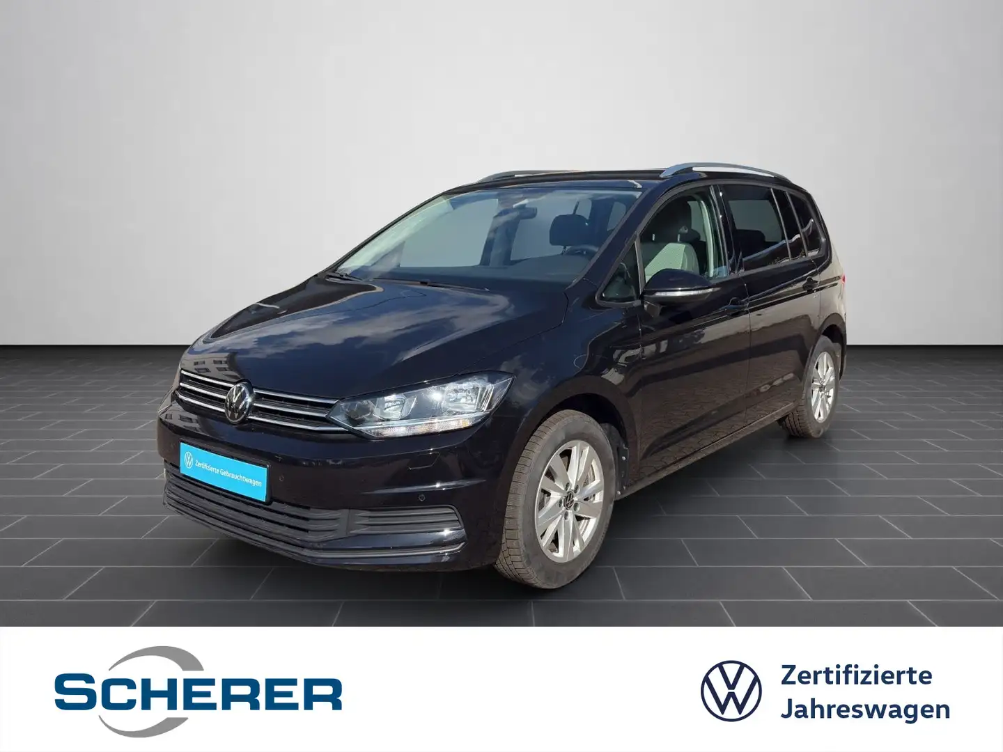 Volkswagen Touran COMFORTLINE 1.5 TSI DSG NAVI AHK REAR VIE Schwarz - 1