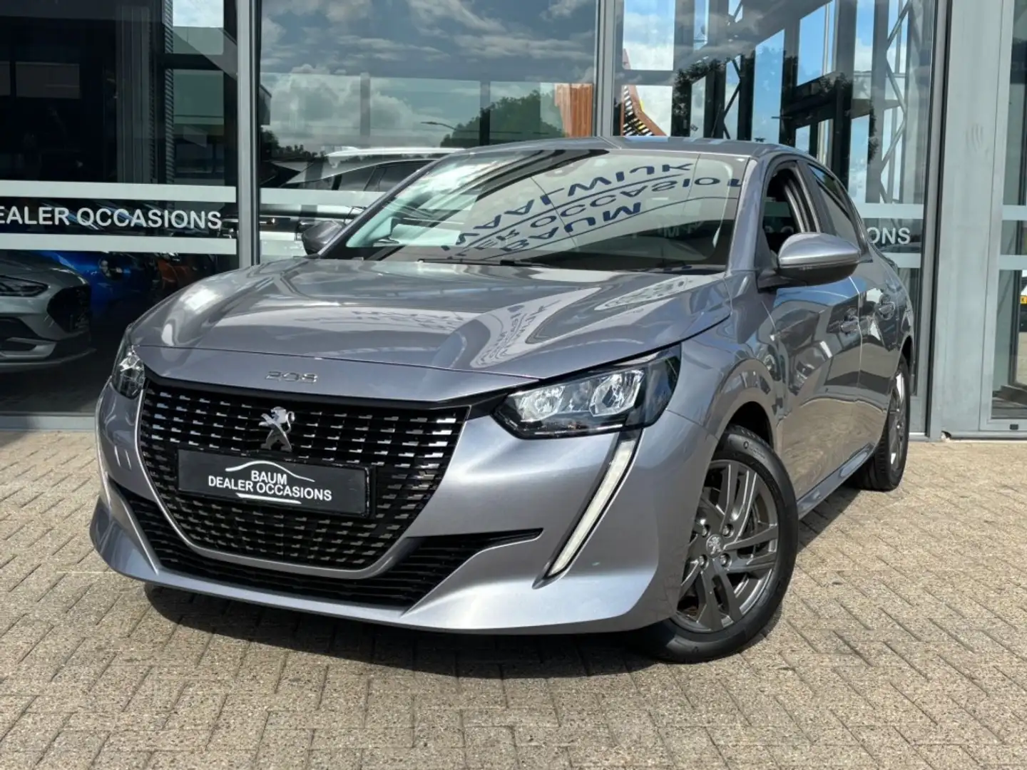 Peugeot 208 1.2 PURETECH ACTIVE AIRCO NAVI PDC CRUISE. Grijs - 1