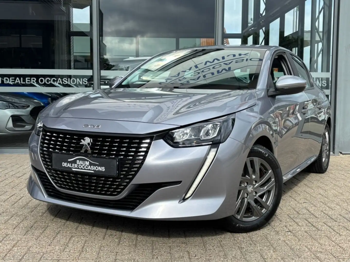 Peugeot 208 1.2 PURETECH ACTIVE  NAVI LMV PDC AIRCO Grijs - 1