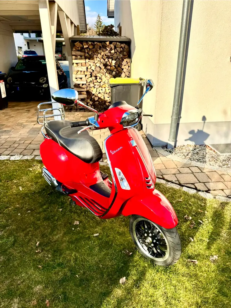 Vespa Sprint S 50 Rouge - 2