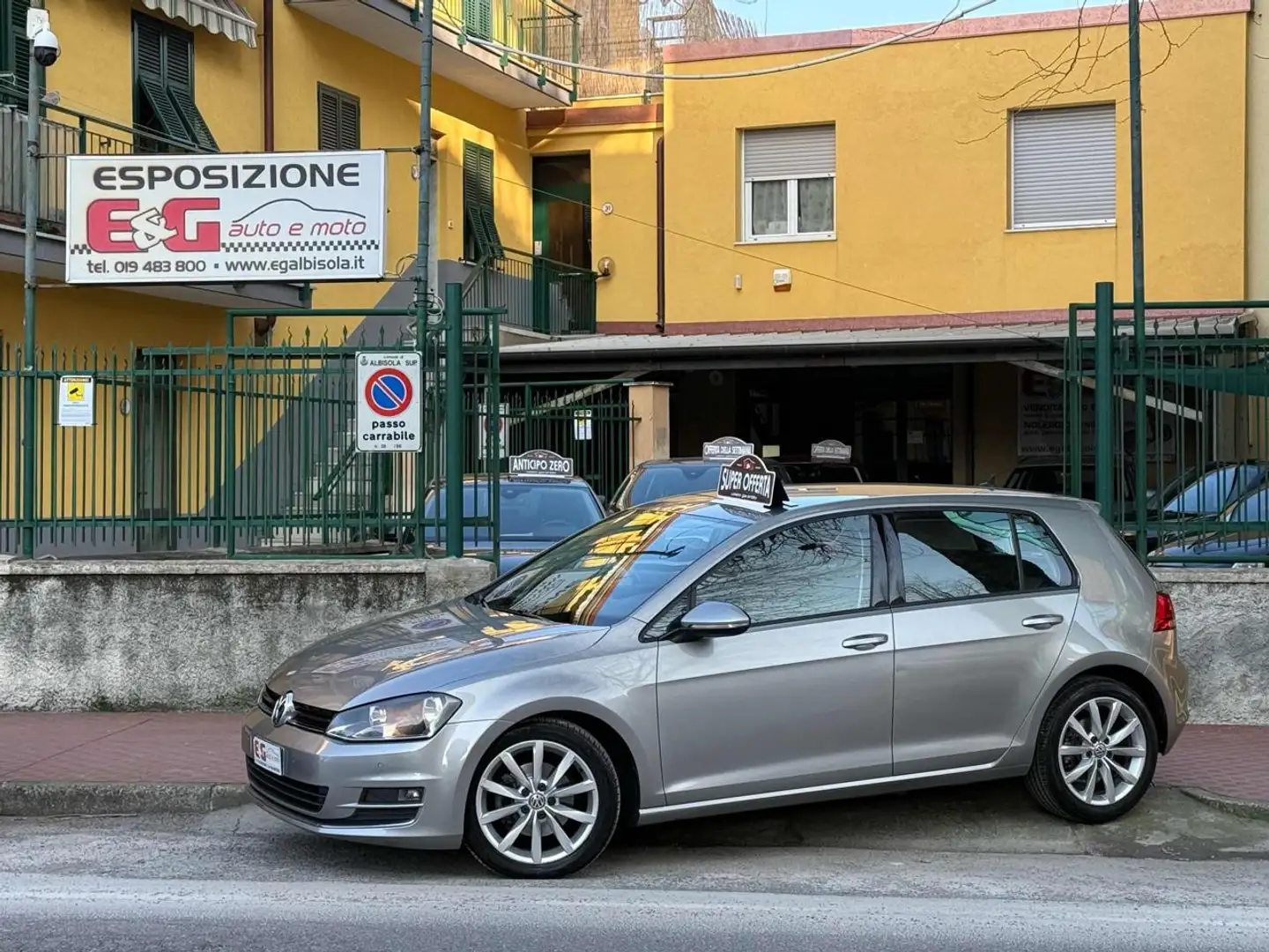 Volkswagen Golf 2.0 TDI 5p. 4MOTION Highline BlueMotion Technology Argento - 1