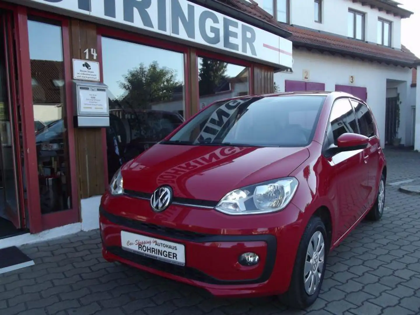 Volkswagen up! up 1.0 Move 5-türig-Klima-Sitzheizung-Bluetooth Rouge - 2