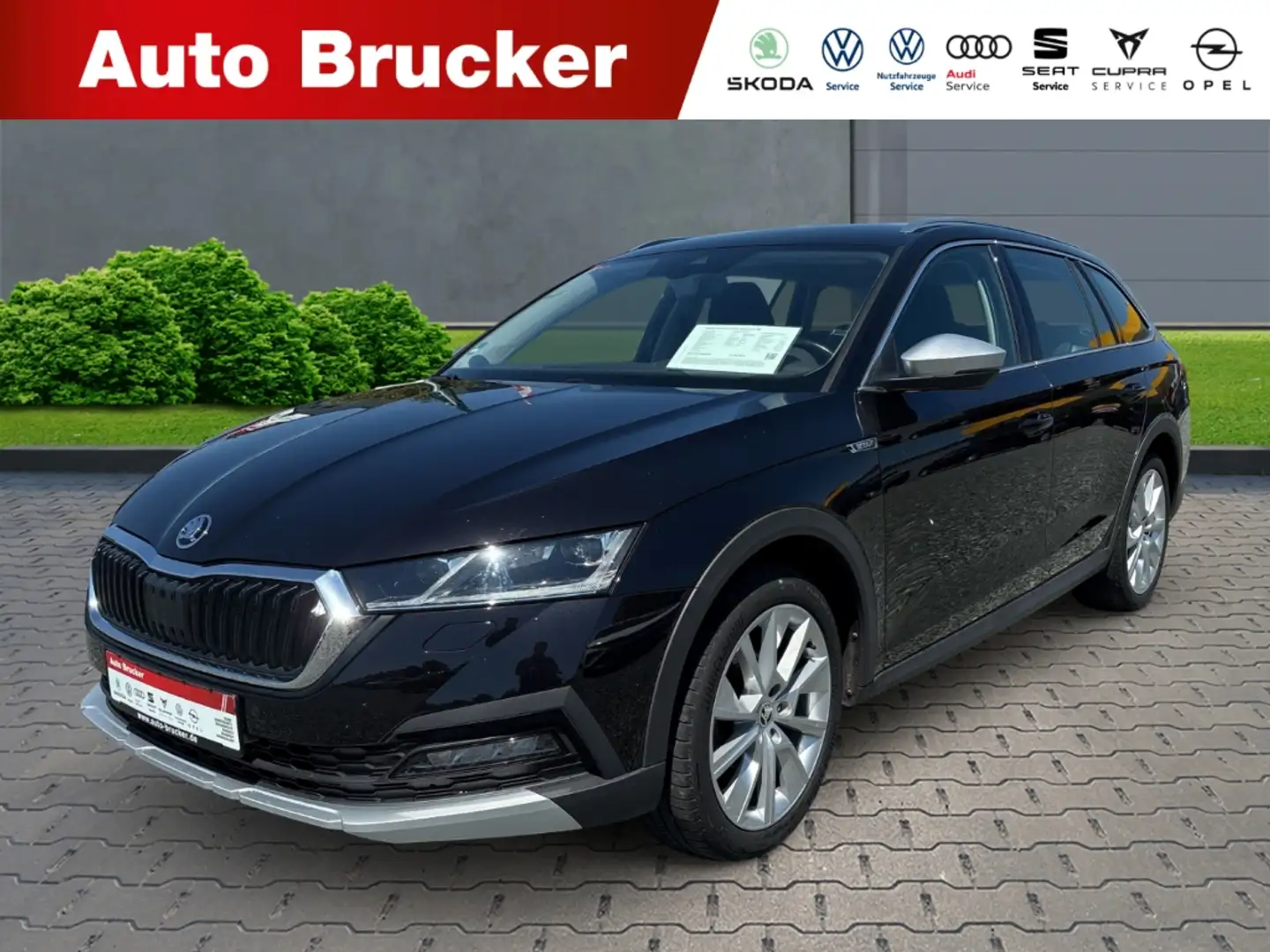 Skoda Octavia Combi Scout 1.5 TSI ACT+Anhängerkupplung+Navi+LED Schwarz - 1