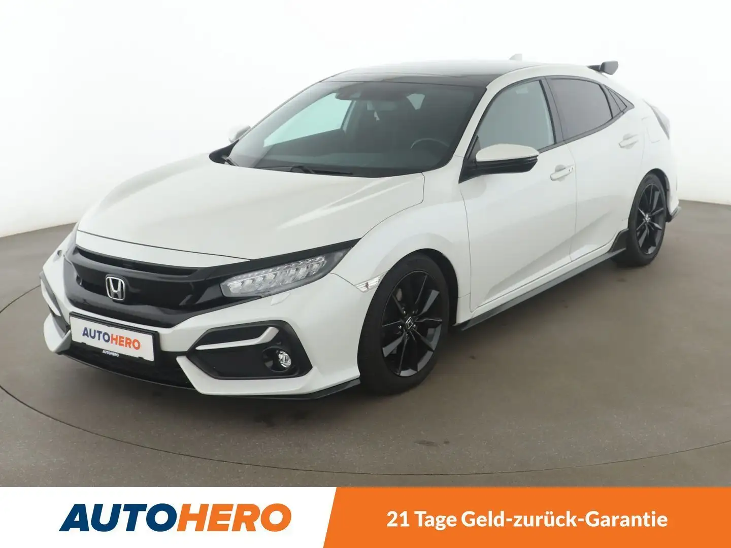 Honda Civic 1.5 VTEC Sport Plus *NAVI*LED*CAM*TEMPO*SHZ*ALU* Weiß - 1
