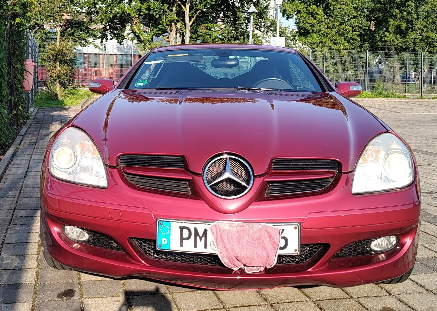 Mercedes-Benz SLK 200 Kompressor - ersthand Красный - 1