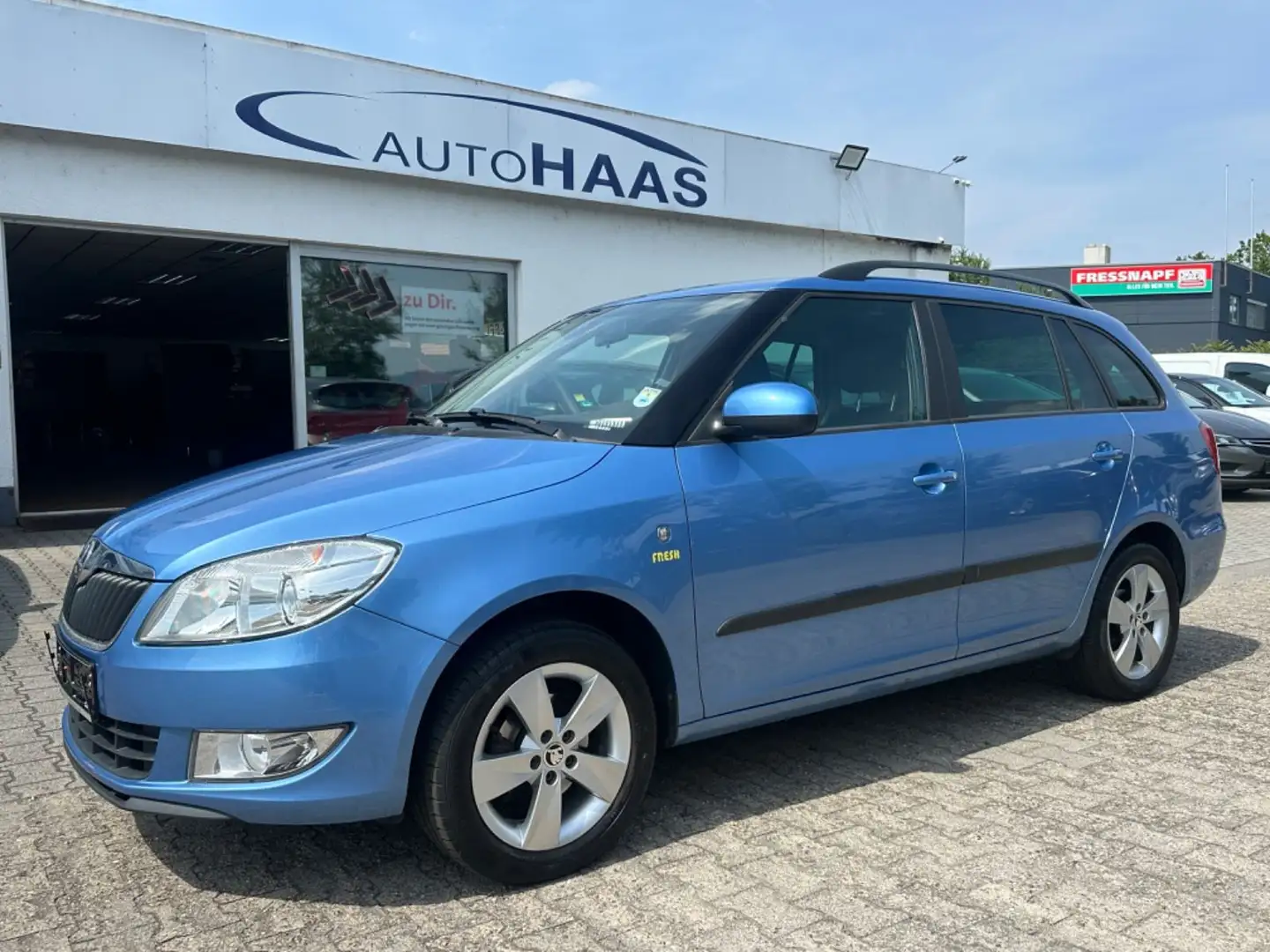Skoda Fabia Combi Fresh*Sitzheizung*Klimaautomatik*1.H Blau - 1