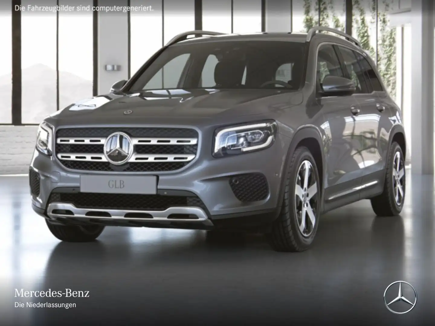 Mercedes-Benz GLB 200 PROGRESSIVE+AHK+LED+7G Grau - 2