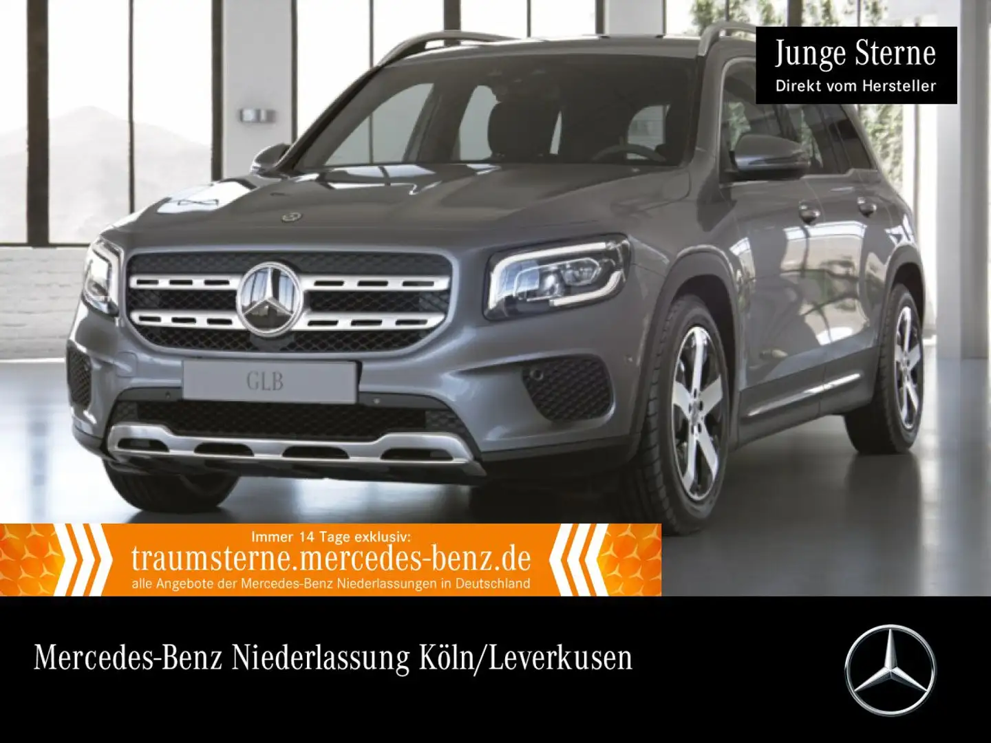 Mercedes-Benz GLB 200 PROGRESSIVE+AHK+LED+7G Grau - 1