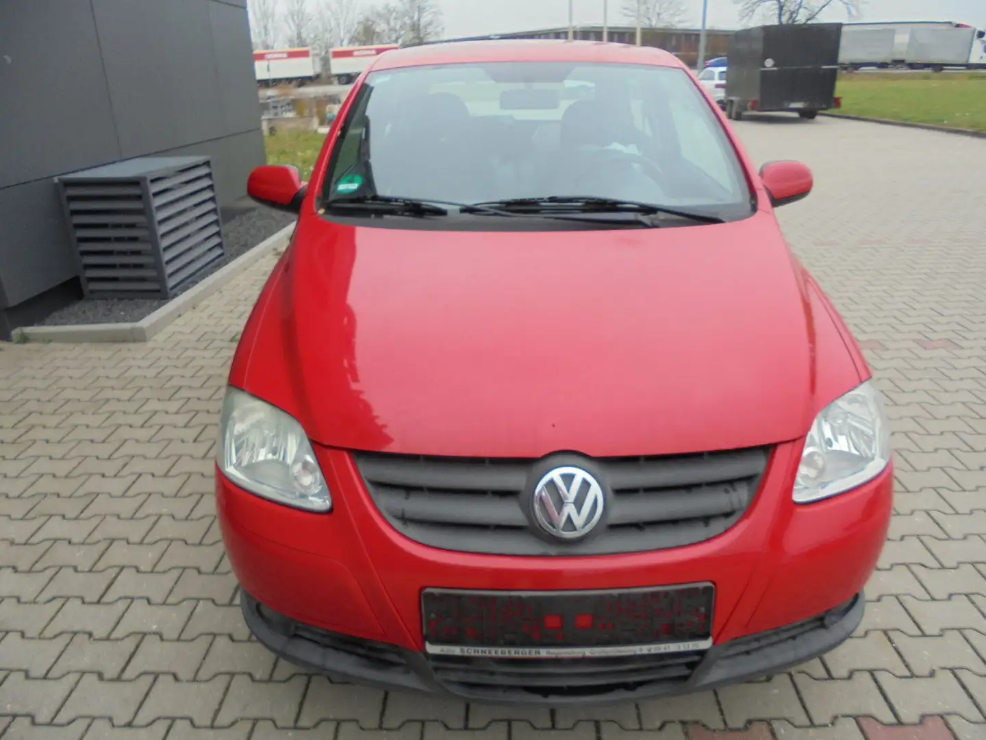 Volkswagen Fox VOX TÜV NEU Sitz heiz, 8 fach bereift Rot - 2