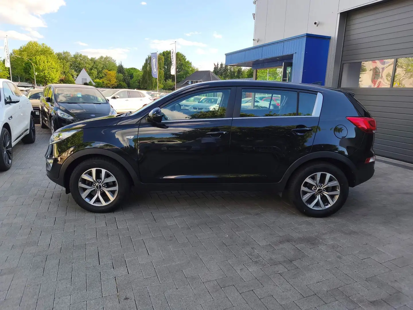 Kia Sportage Navi/Kam/SHZ/Bluetooth/Tempomat Negro - 2