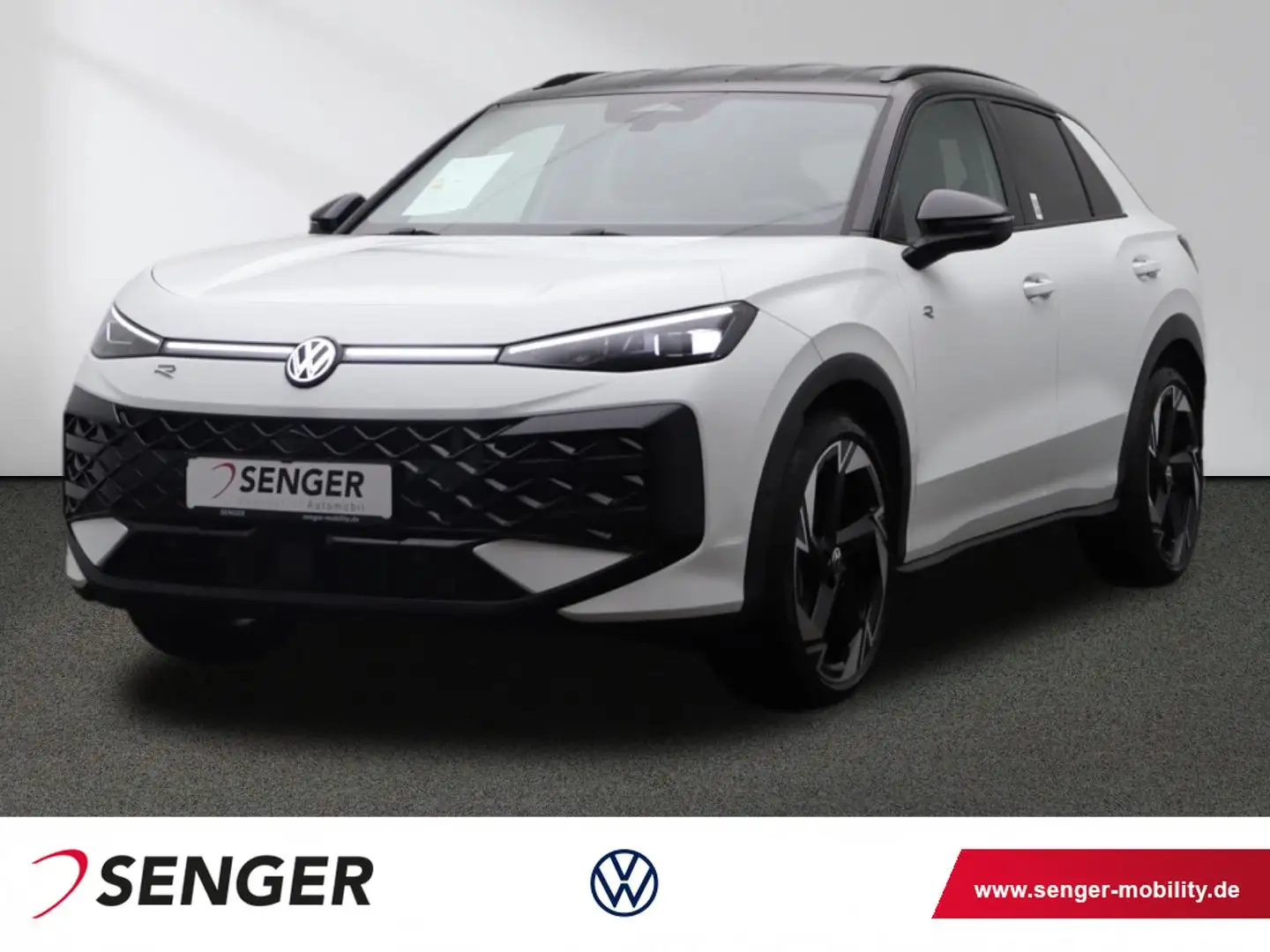 Volkswagen T-Roc 1.5 eTSI R-Line Black-Style Travel Assist Blanc - 1