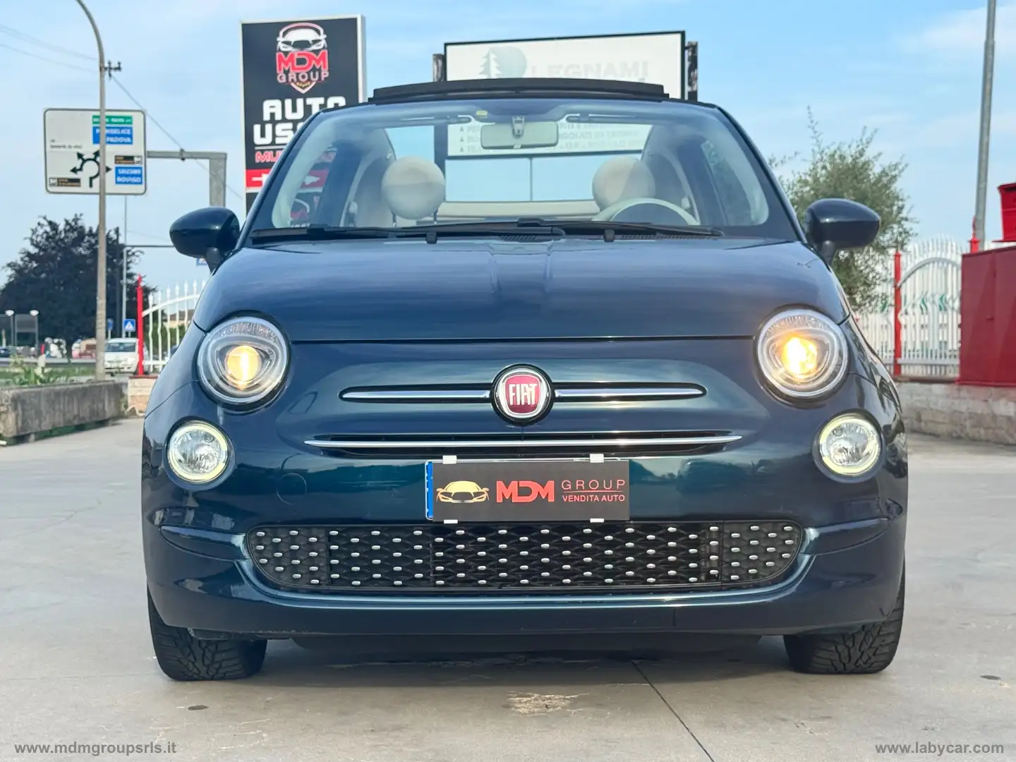 Fiat 500C C 1.2 Dualogic Star OK NEOPATENTATI AUTOMATICA Verde - 2