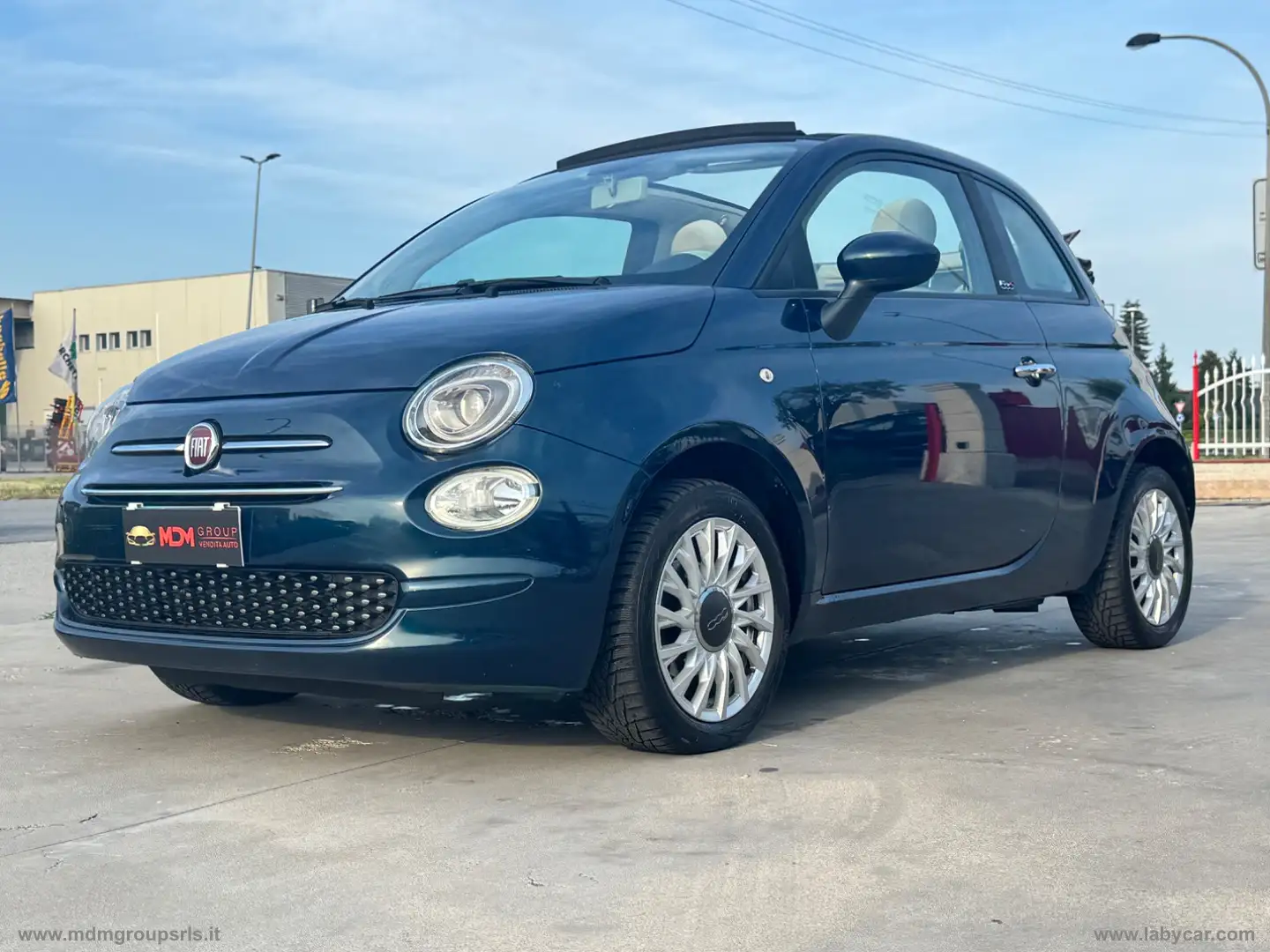 Fiat 500C C 1.2 Dualogic Star OK NEOPATENTATI AUTOMATICA Verde - 1