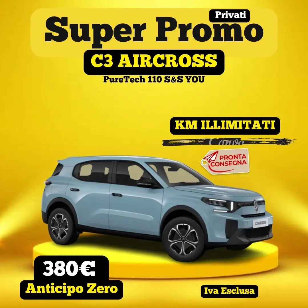 Citroen C3 Aircross 1.2 PURETECH 110cv S&S YOU (LEGGI DESCRIZIONE) - 1