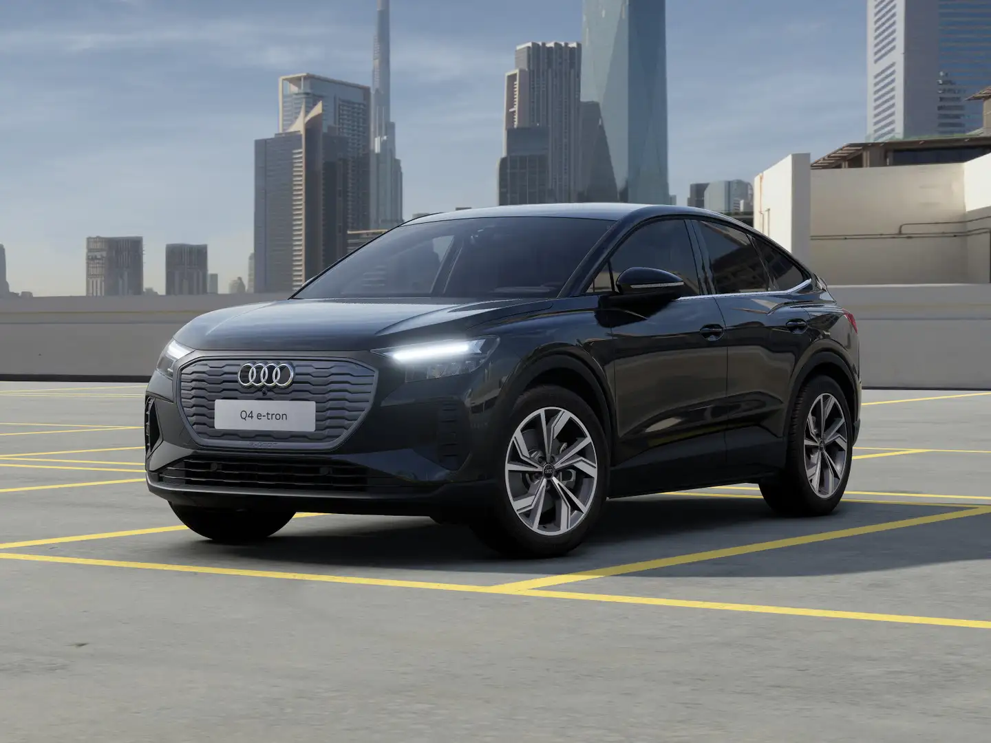 Audi Q4 e-tron 40 LED Navi DAB VC PDC Sitzh Schwarz - 1