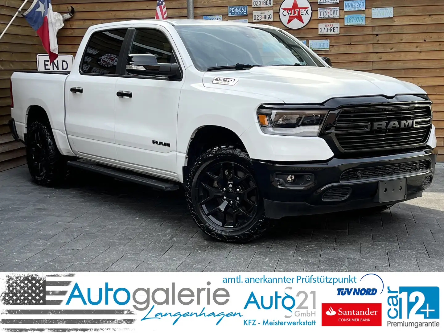 Dodge RAM 1500 5,7L Offroad 4x4 AHK CarPlay Leder LPG Blanc - 1