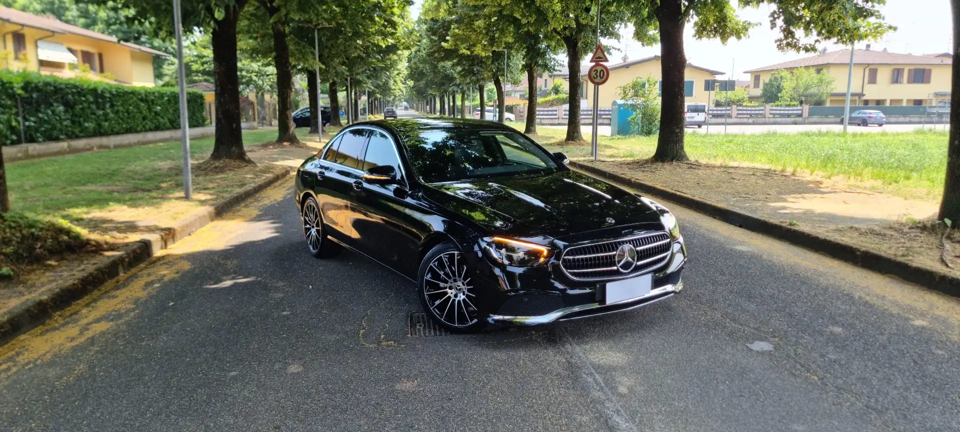 Mercedes-Benz E 220 d Premium Plus auto my20 Nero - 2