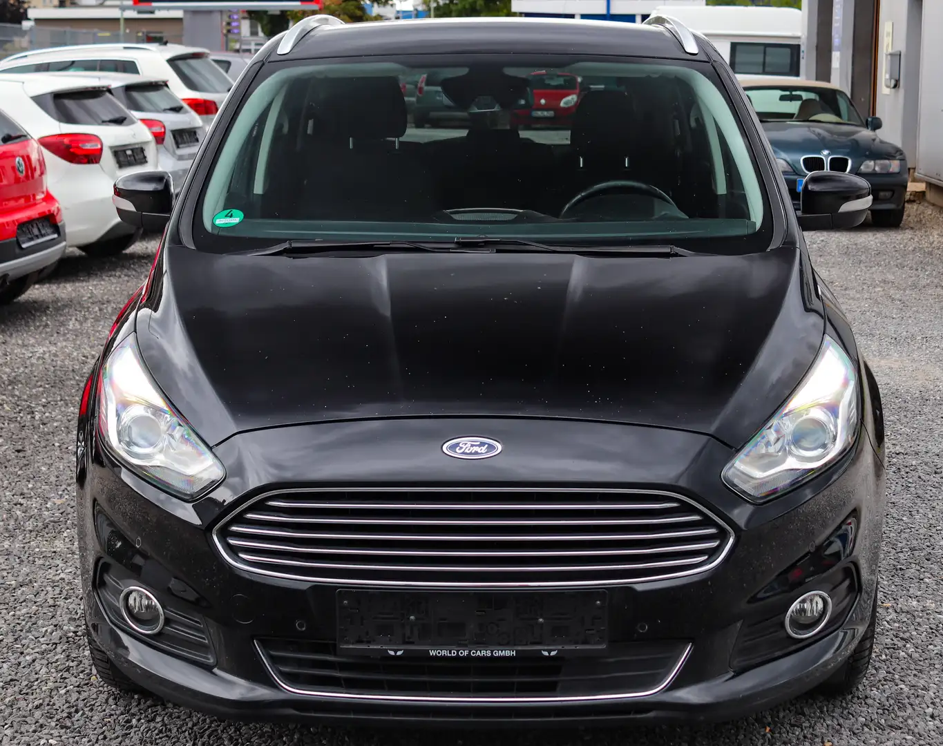 Ford S-Max AUTOM*7-SITZE*KEYLESS*SPUR*TEMPO*PARKPILOT*KAMERA* Noir - 2