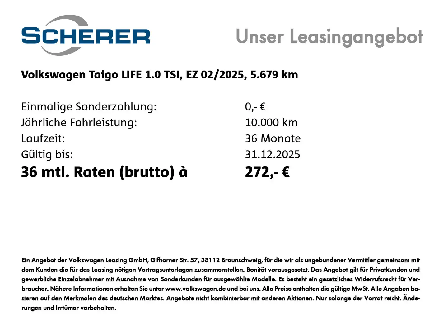 Volkswagen Taigo Life 1.0 TSI | 5J Garantie | Carplay | LED Schwarz - 2