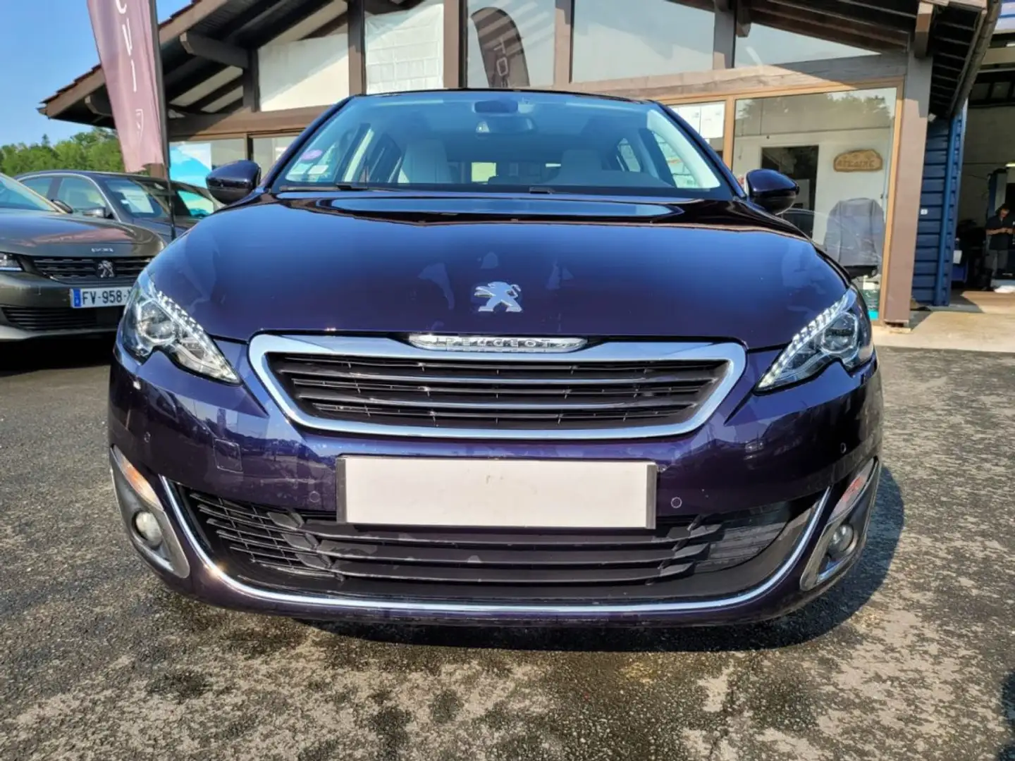 Peugeot 308 1.2 Puretech 130 EAT6 Féline Bleu - 2