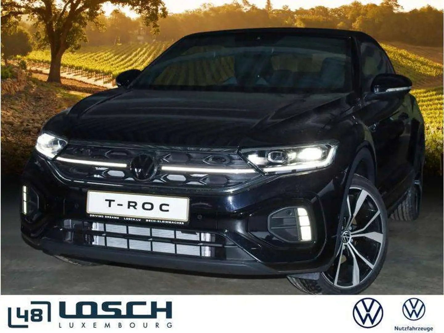 Volkswagen T-Roc Cabrio R-Line 1.5 TSI 110 kW D Zwart - 2