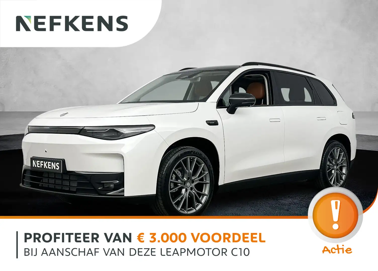 Leapmotor C10 Reev Design 28.4 kWh | Voorraad Actie | Voorstoele Wit - 1