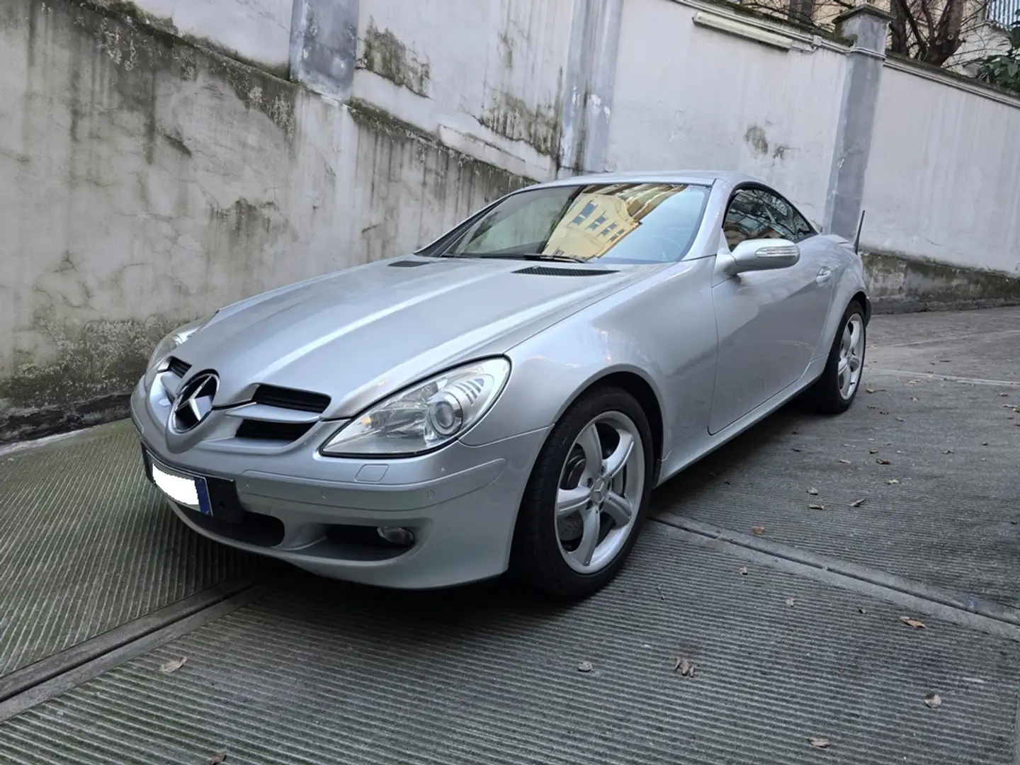 Mercedes-Benz SLK 350 V6 BOOK COMPLETO/BI-XENON/NAVI/AIRSCARF/ASI Silber - 1