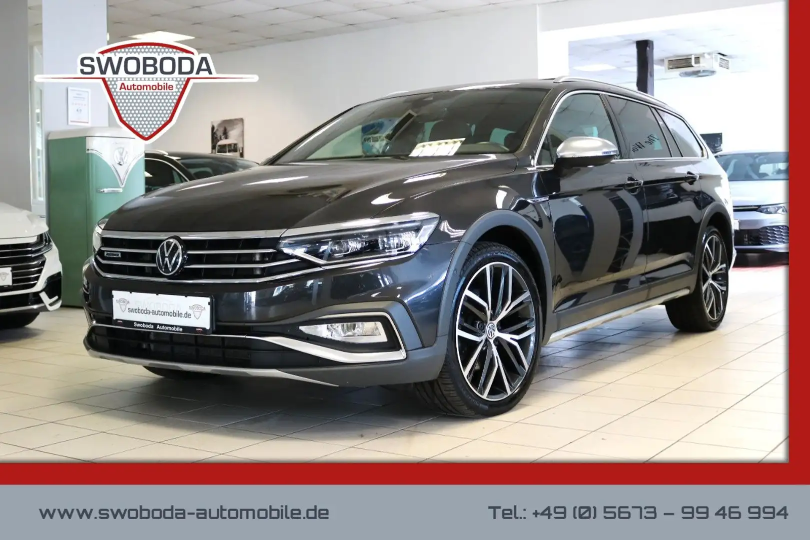 Volkswagen Passat Alltrack Pano HUD Kamera AHK Matrix Gris - 1
