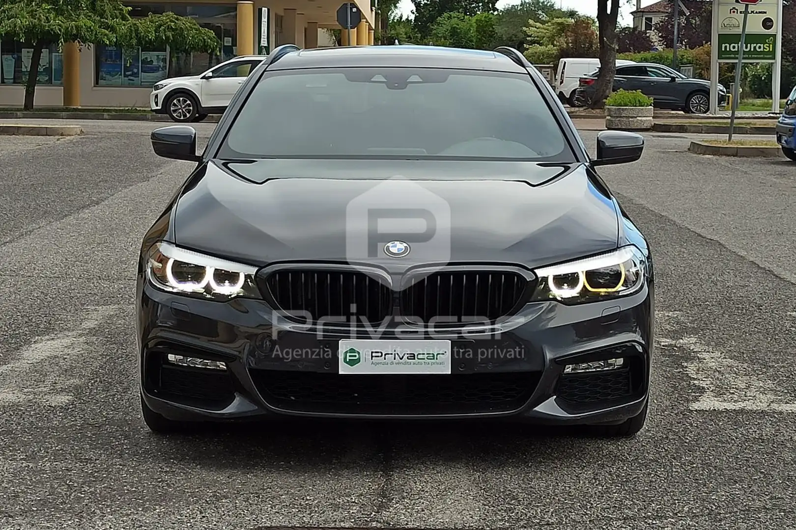 BMW 520 d Touring Msport KM CERTIFICATI Grigio - 2
