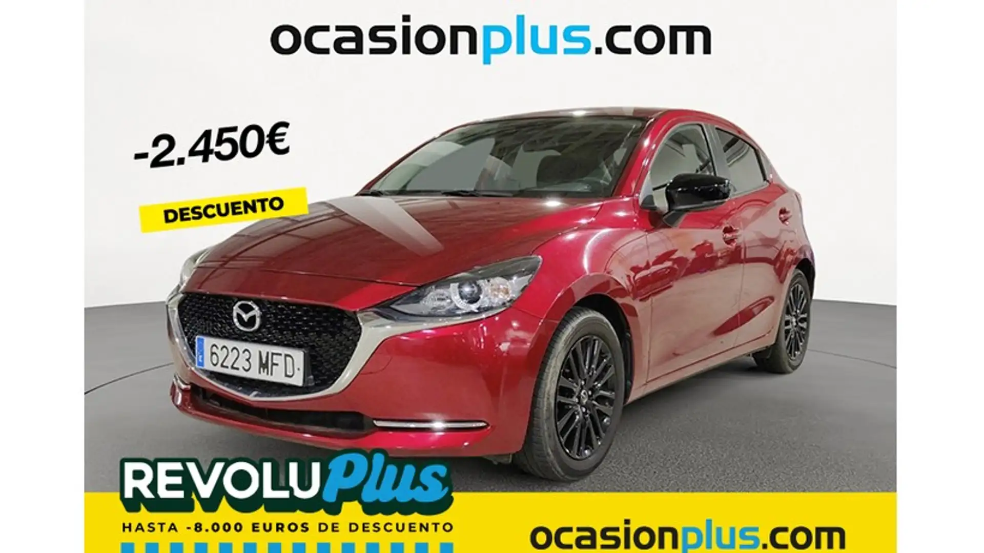 Mazda 2 1.5 Skyactiv-g Black Tech Edition 55kW Rouge - 1