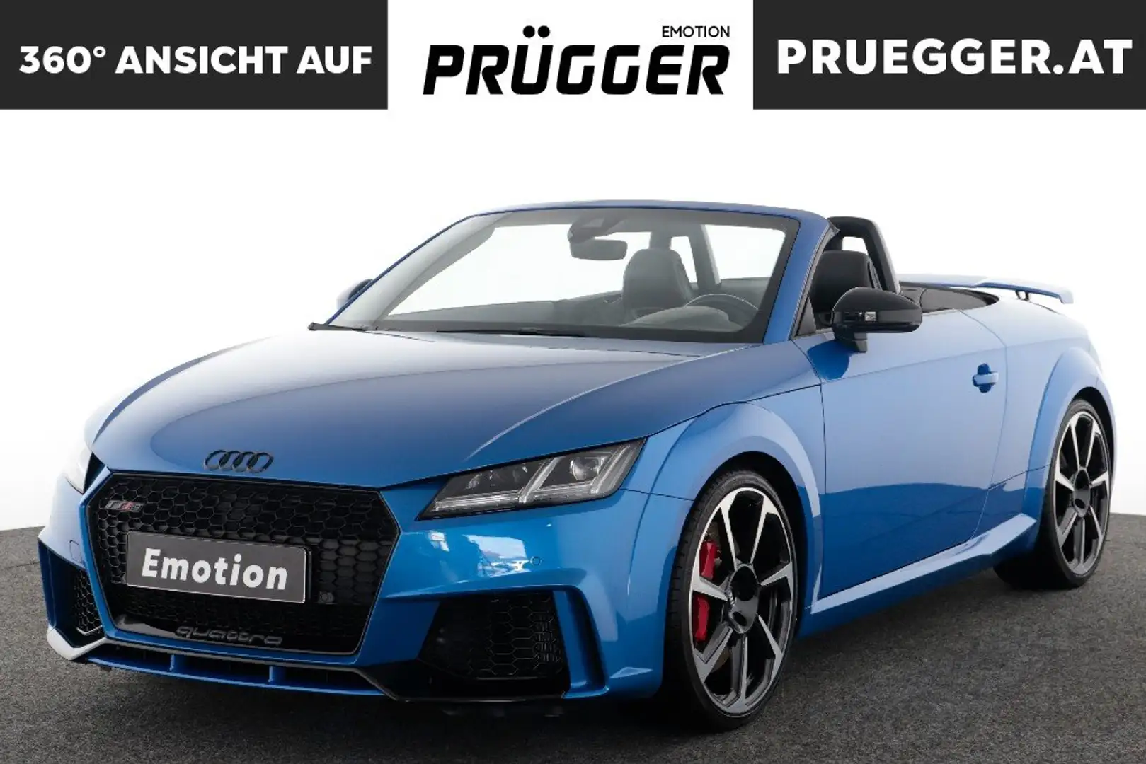 Audi TT RS Roadster 2.5 TFSI ohne OPF VOLLAUSSTATTUNG Blau - 1