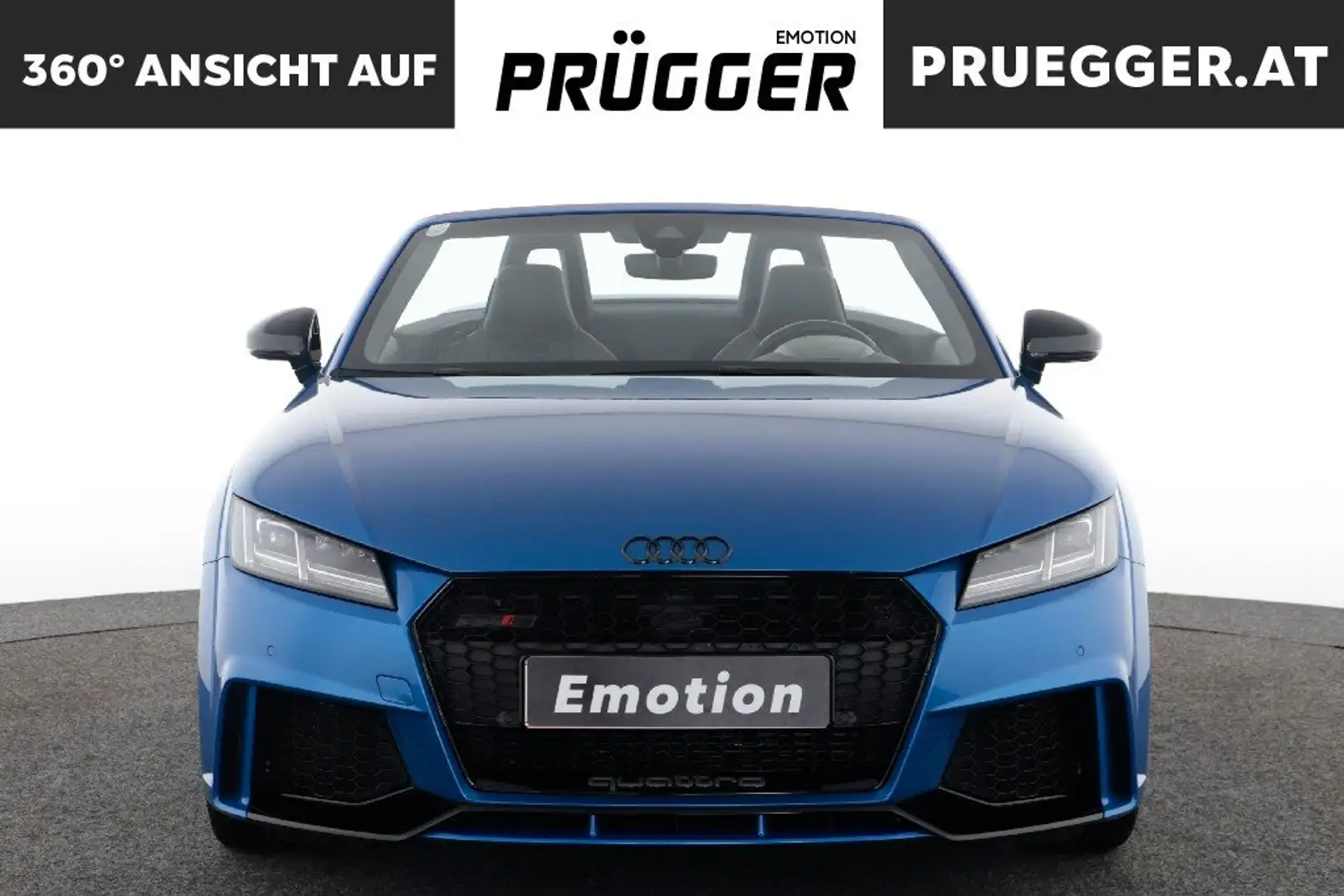 Audi TT RS Roadster 2.5 TFSI ohne OPF VOLLAUSSTATTUNG Blau - 2