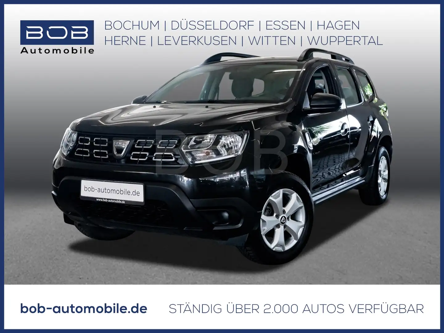 Dacia Duster Deal TCe 100 2WD Klima+BT+8-fachbereift Schwarz - 1