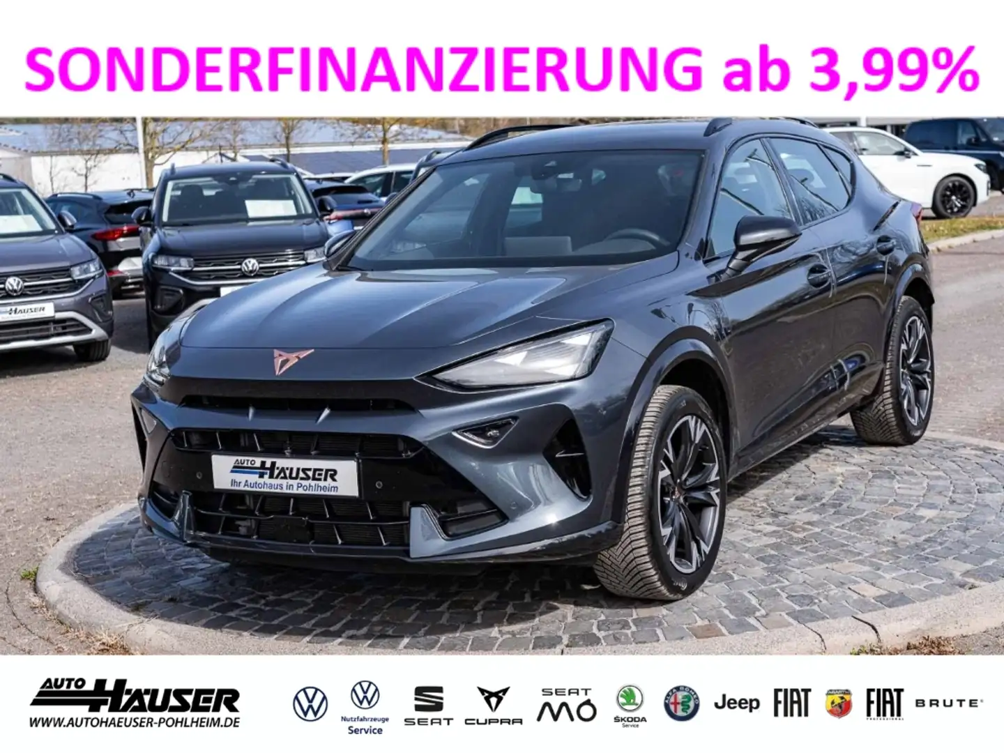 CUPRA Formentor 1.5 eTSI DSG AHKV EL. HECKKL. NAVI KAMERA ACC LED Grau - 1