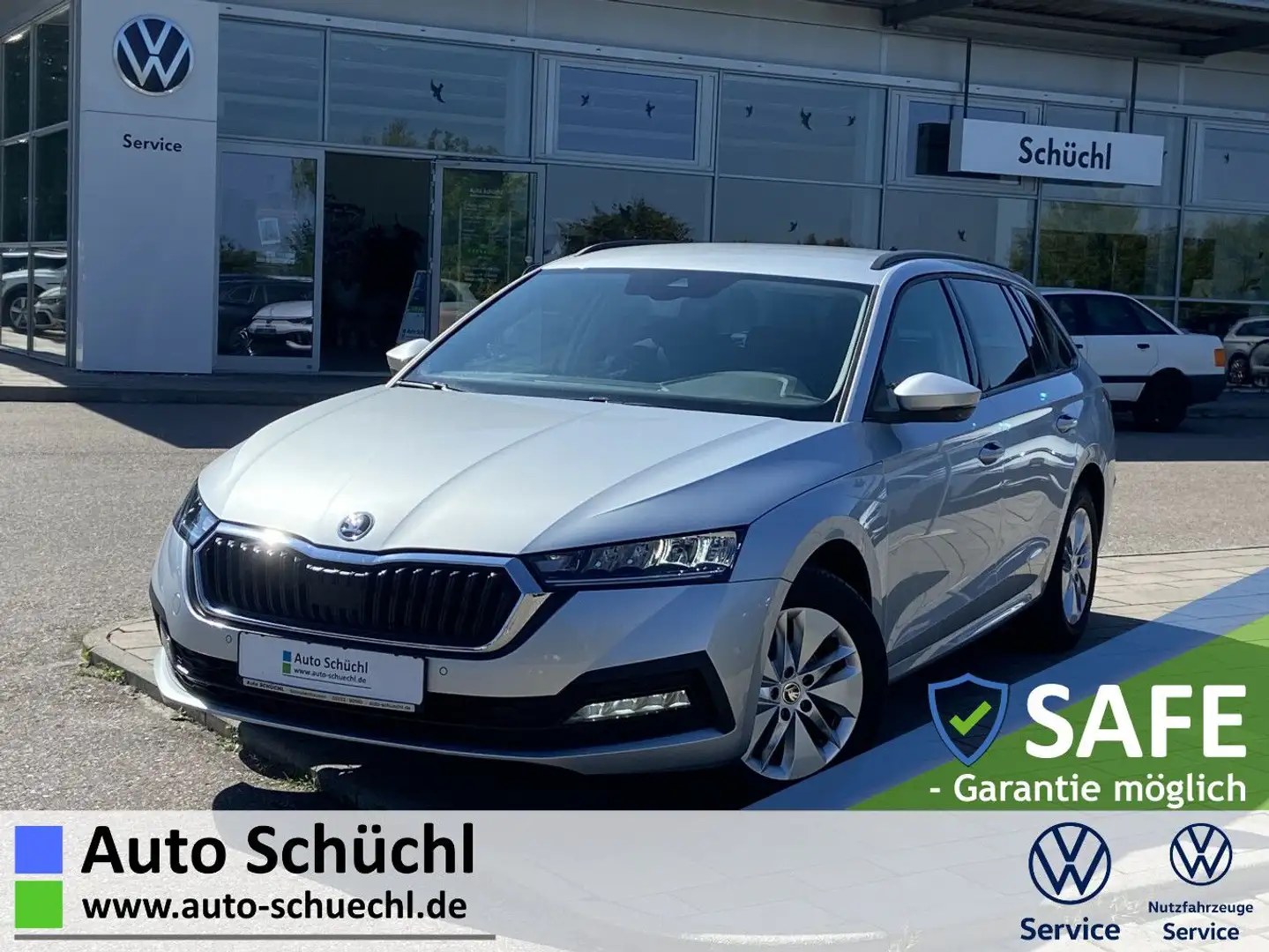 Skoda Octavia Combi 2.0 TDI DSG NAVI-COLUMBUS+LED+SMAR Silber - 1