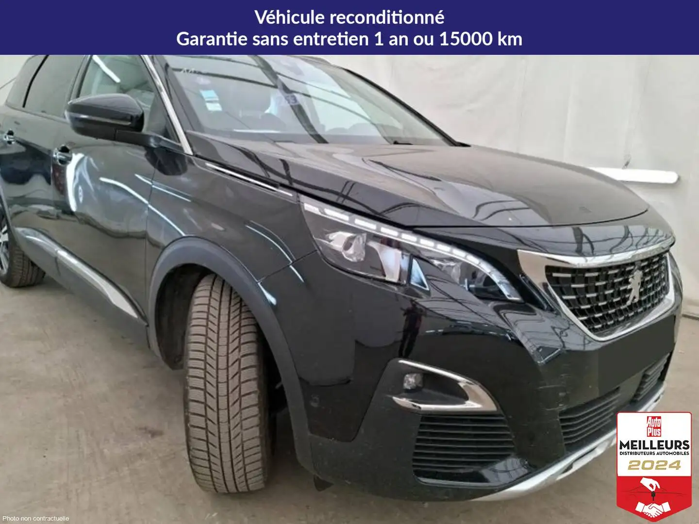 Peugeot 5008 PureTech 130 EAT8 Allure +Caméra360 +ACC Noir - 2