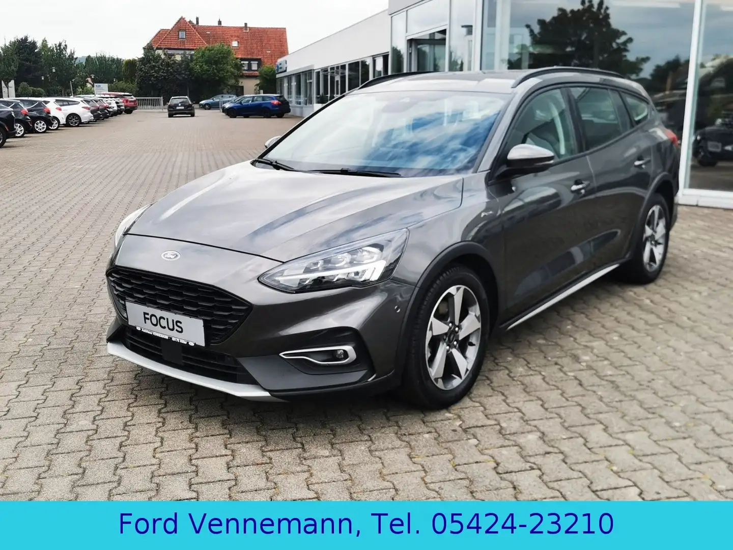 Ford Focus Turnier Active *el.Klappe,Navi* Grijs - 1