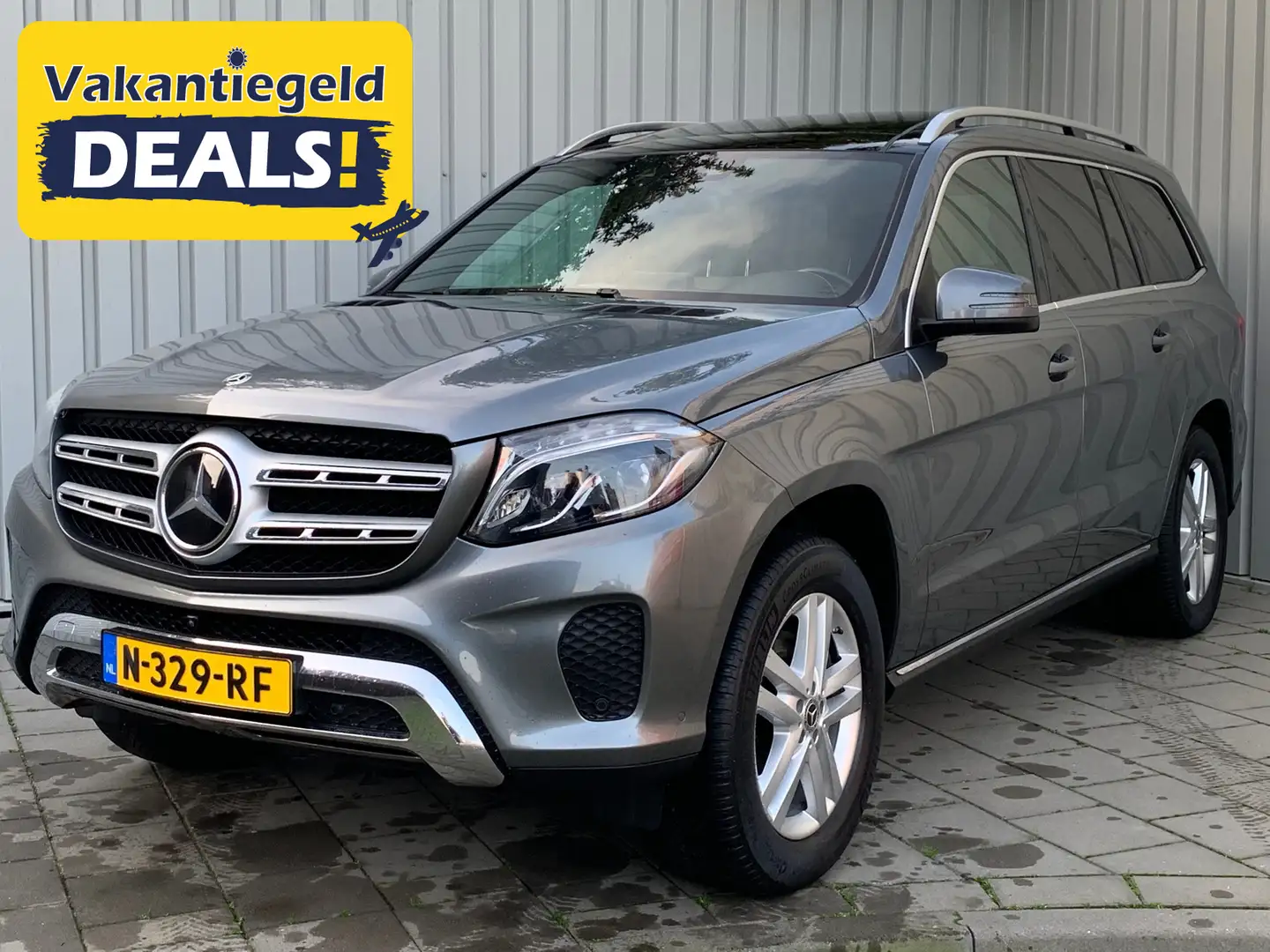 Mercedes-Benz GLS 400 4MATIC|7 Persoons|Pano|Navigatie|LED|Full Options| Grau - 1