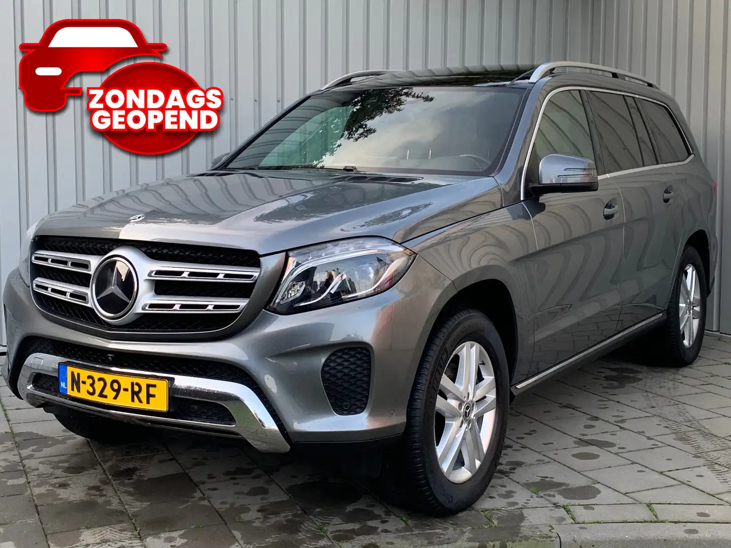 Mercedes-Benz GLS 400 4MATIC|7 Persoons|Pano|Navigatie|LED|Full Options| Grau - 1